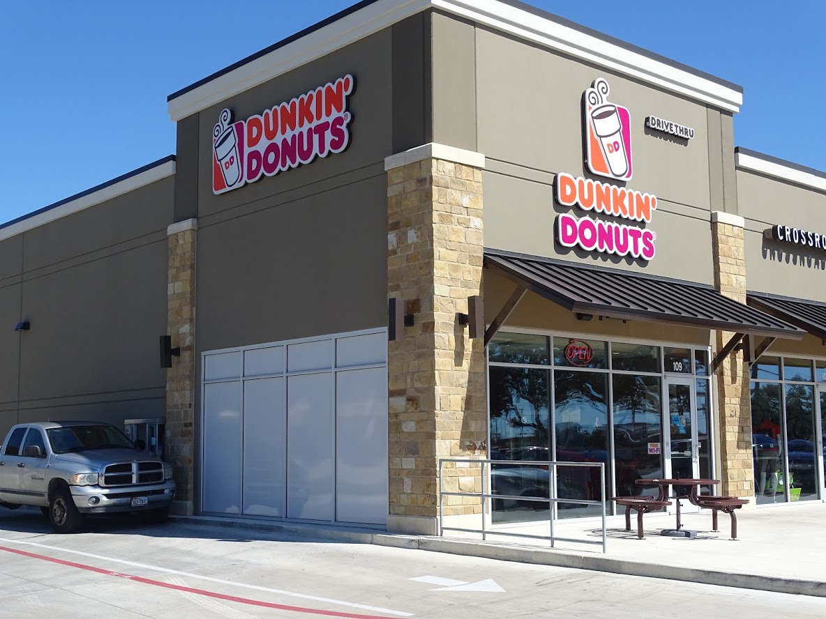 Dunkin Donuts Dunkin Donuts Outdoor New Window Film